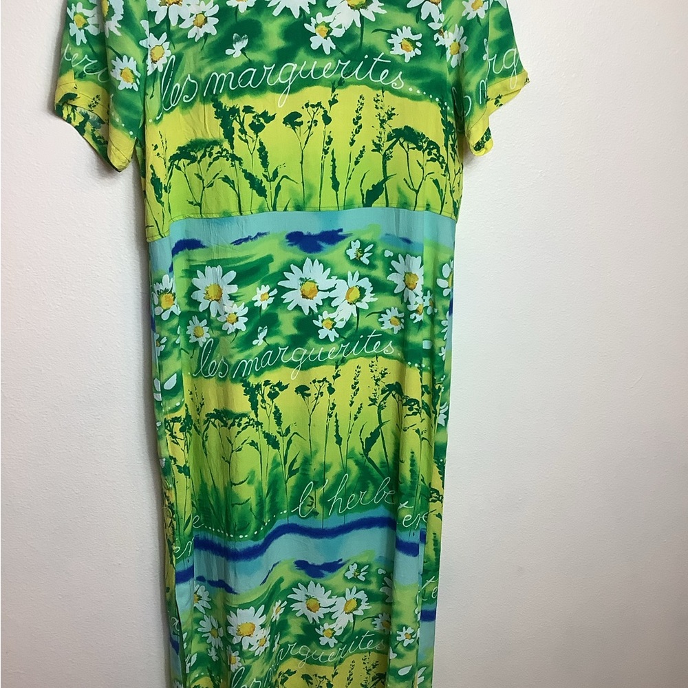 🔥Price Drop🔥Jams World Womens Vintage, womens size XL ,bright Floral Maxi Dress - Picture 4 of 10